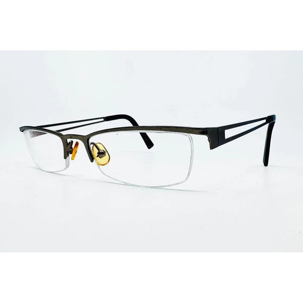 Century by Neostyle Eyeglass Frames Mens Brown Semi Rimless 51-18-135